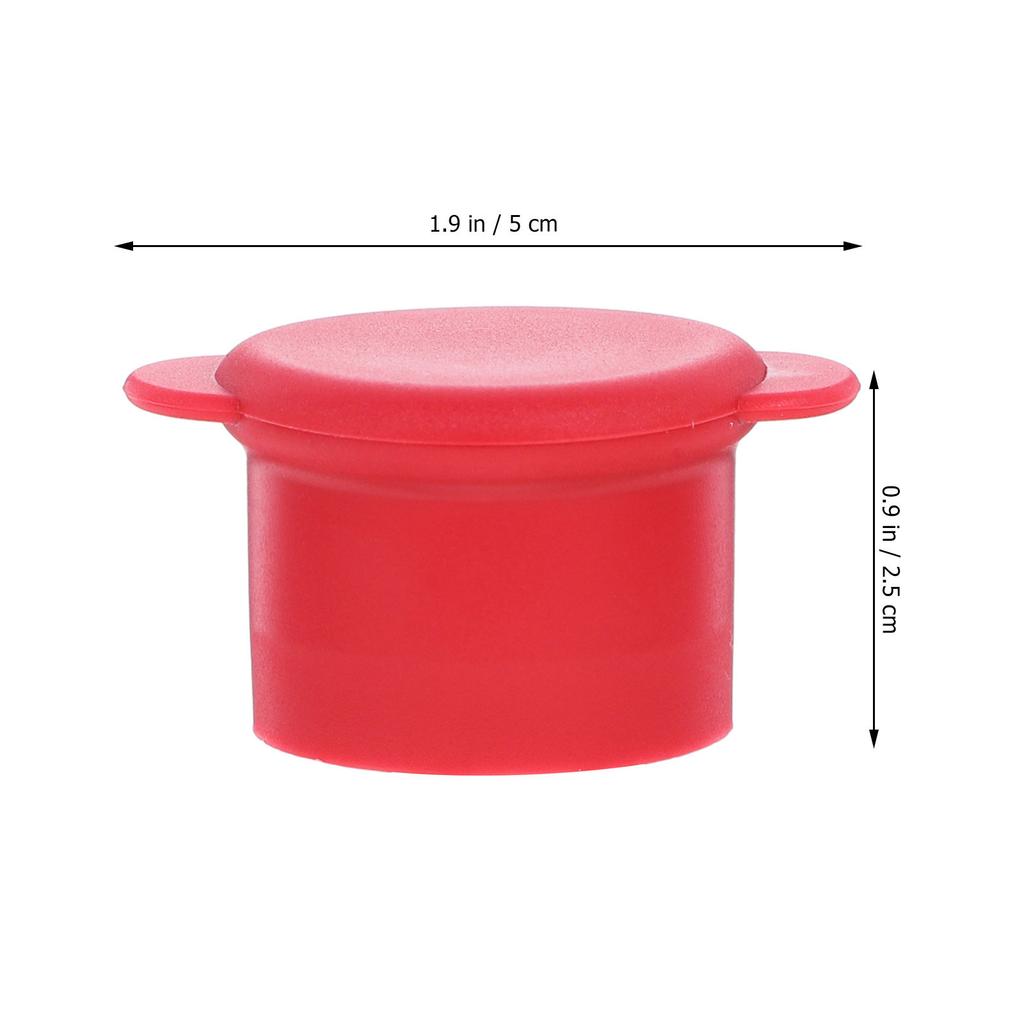 Silicone Wine Bottle Stopper Reusable Standard Size Airtight Seal Cap for Wine Beer Soda Preservation Beer Bottle Caps