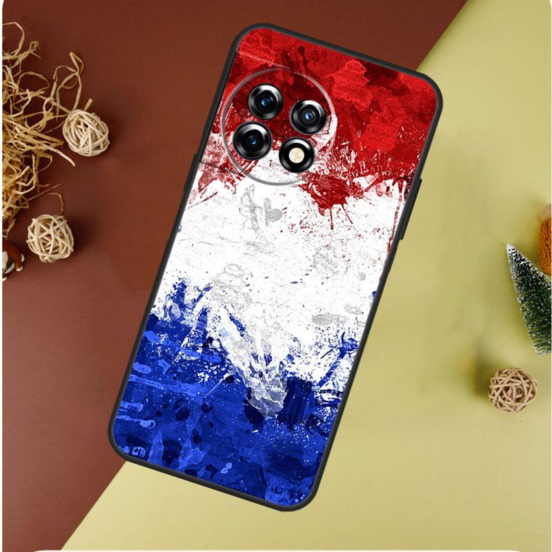 

France national flag For OnePlus Nord 4 CE 3 2 Lite N20 N30 9 10 Pro 8T 9RT 10T 10R 13R 12R 11 12 13 Phone Case OnePlus 10R