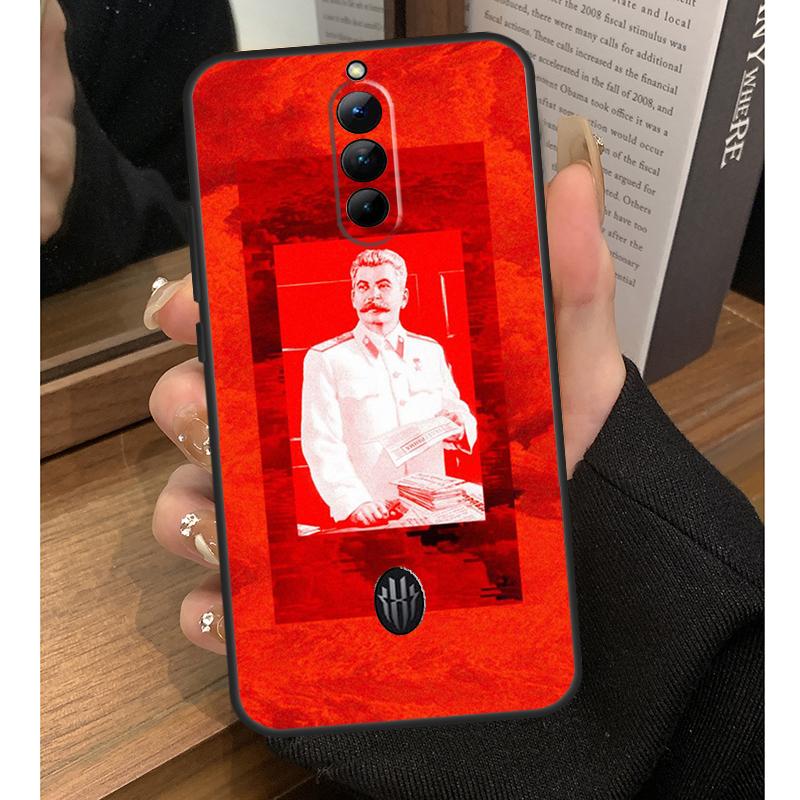 Stalin Soviet Case For Nubia Red Magic 8S 9S Pro Plus 6S 7S 6 7 Pro 6R 5G RedMagic 9 8 10 Pro Plus Coque