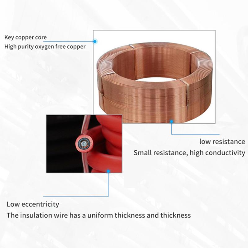 Pv Cable 8/10/12/14/16Awg Tinned Copper Wire Pv Wire For Outdoor Car Rv Boat Marine Home Solar Panel Use 10/6/4Mm2
