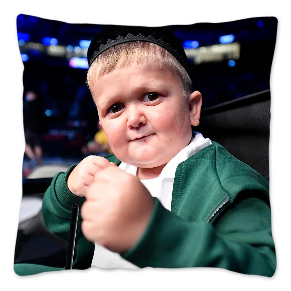 Hasbulla Hasbullah Meme Pillow Case Home Decoration Cushion Cover 45x45cm 40x40cm 50x50cm Throw Pillow Cover Housses De Coussin