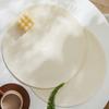 Rund Geflochtenes Set von 6 Waschbaren Runden Tischsets für Weihnachten Küche Hochzeit Esstisch 38cm Gewebte Hitzebeständige Platzsets