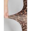 One piece of women's leopard print printed oversized 9-point bottom pantyhose is fashionable and sexy
