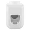 Wall Mounted Toothpaste Dispenser Automatic Squeezer Toothpaste Holder Home Bathroom (White)