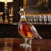 Duch I Uchwyt Na Czerwone Wino Kształt Kurczaka Karafka Na Whiskey, Ręcznie Dmuchane Szkło Ptak Dozownik Alkoholu, Karafka Spożywcza Zwierzęcy Lejek Do Domu