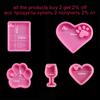 Cat Bear Paw Dog Bone Tag Pendants Silicone Mold Heart MP3 Keychain Epoxy Resin Molds For DIY Jewelry Handmade Craft Making Tool