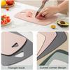Cutting Boards for Kitchen,Plastic Cutting Board Set of 3, Thick Chopping Boards for Meat, Veggies, Fruits, with Easy Grip Handle,Dishwasher Safe