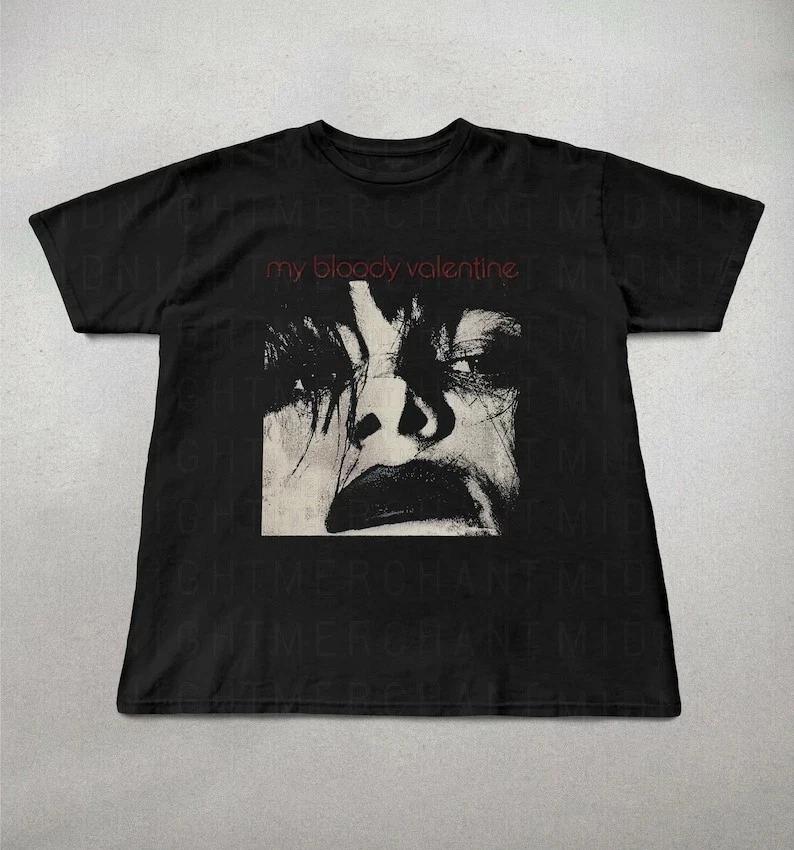 

Vintage My Bloody Valentine T-Shirt, 90S Band Tee, Gothic Alt Rock Unisex Shirt XL
