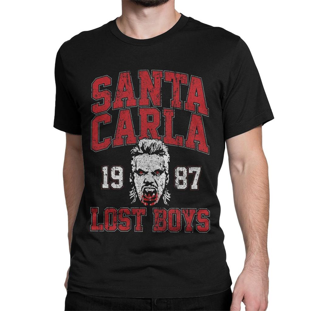 Men Women David The Lost Boys Horror Movies T Shirt Cotton Tops Leisure Short Sleeve O Neck Tee Shirt Summer T-Shirt