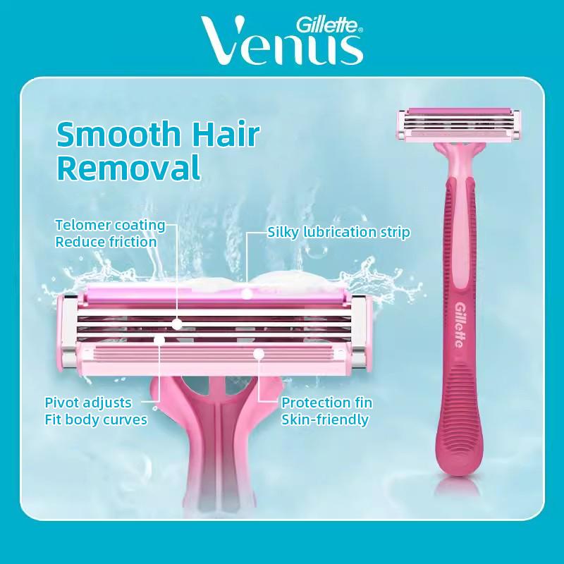 Gillette Damenrasierer Simply Venus Basic Einwegrasierer 4er-Pack