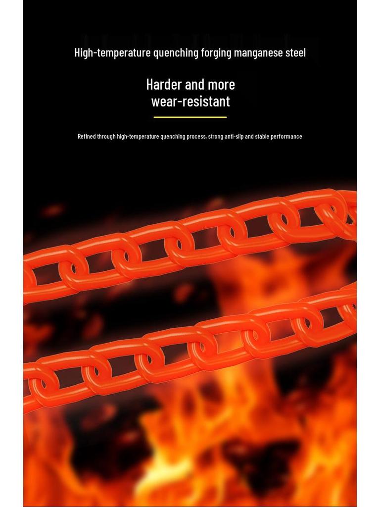 Compatible Snow Chains for GAC Trumpchi Models: GS4, GS5, GS7, GS8, GA3, GA5, GM6, GM8 Car Tires.