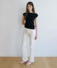 REORG Wa One Shoulder Blouse Black