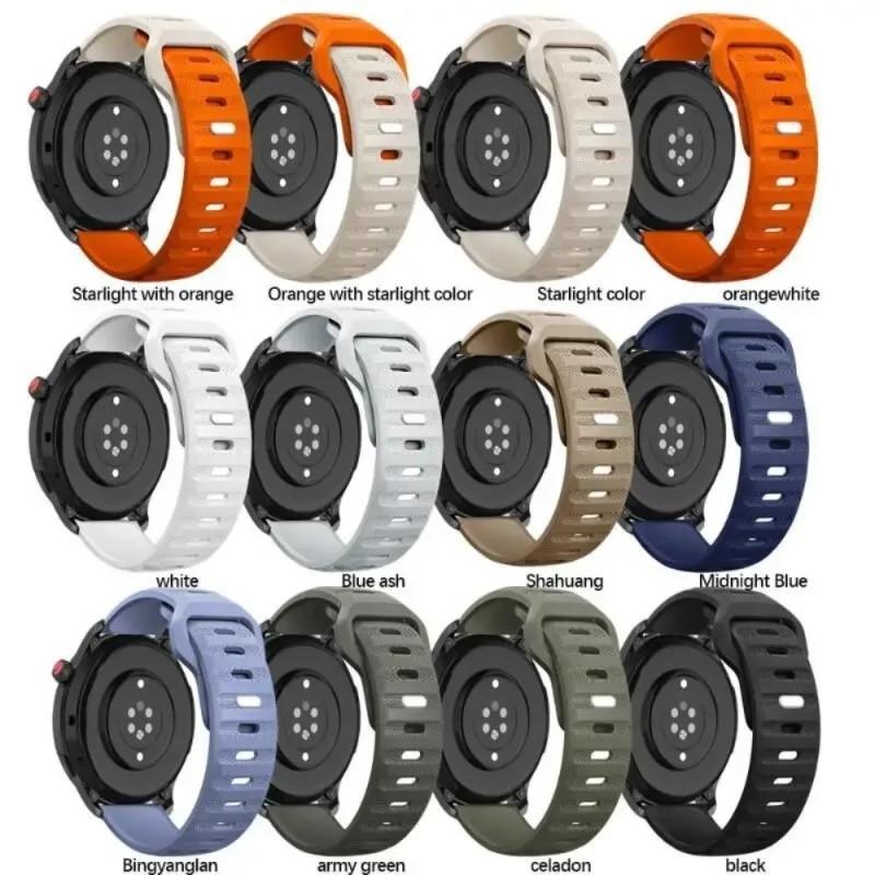 Silikonarmband mit TPU-Hülle für Amazfit Active 2 Sport Atmungsaktiv Ersatz Uhrenarmband