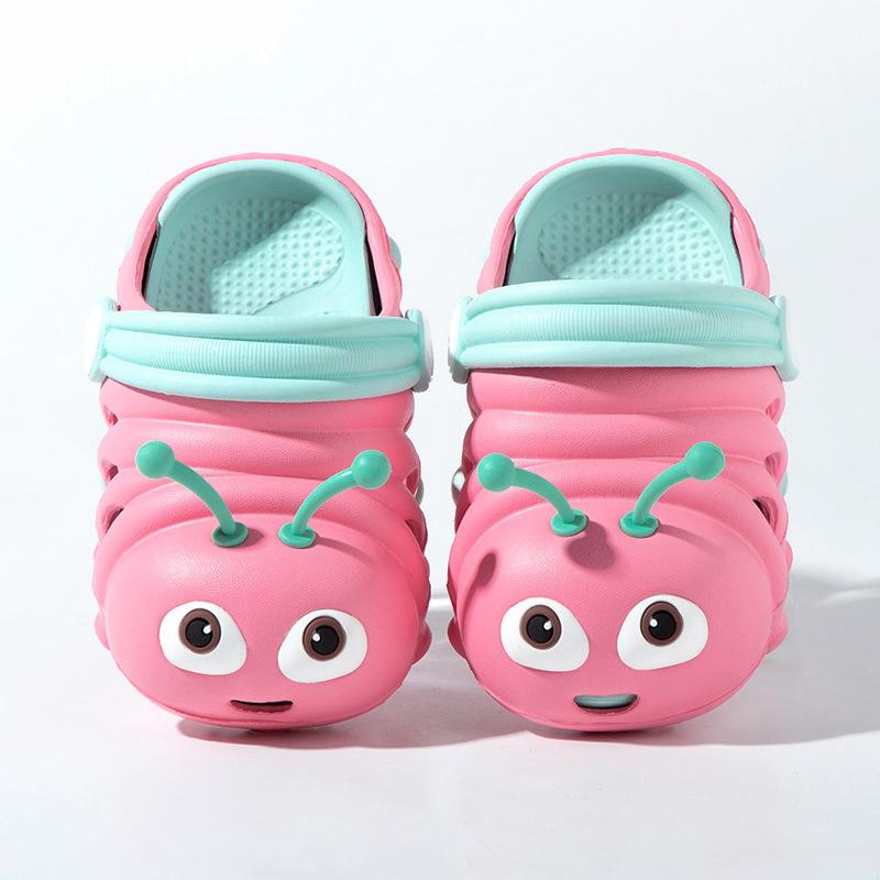 

Boy and Girl Shoes - Cute Cartoon Style, Breathable and Soft-soled Summer Slippers 180 рожевий