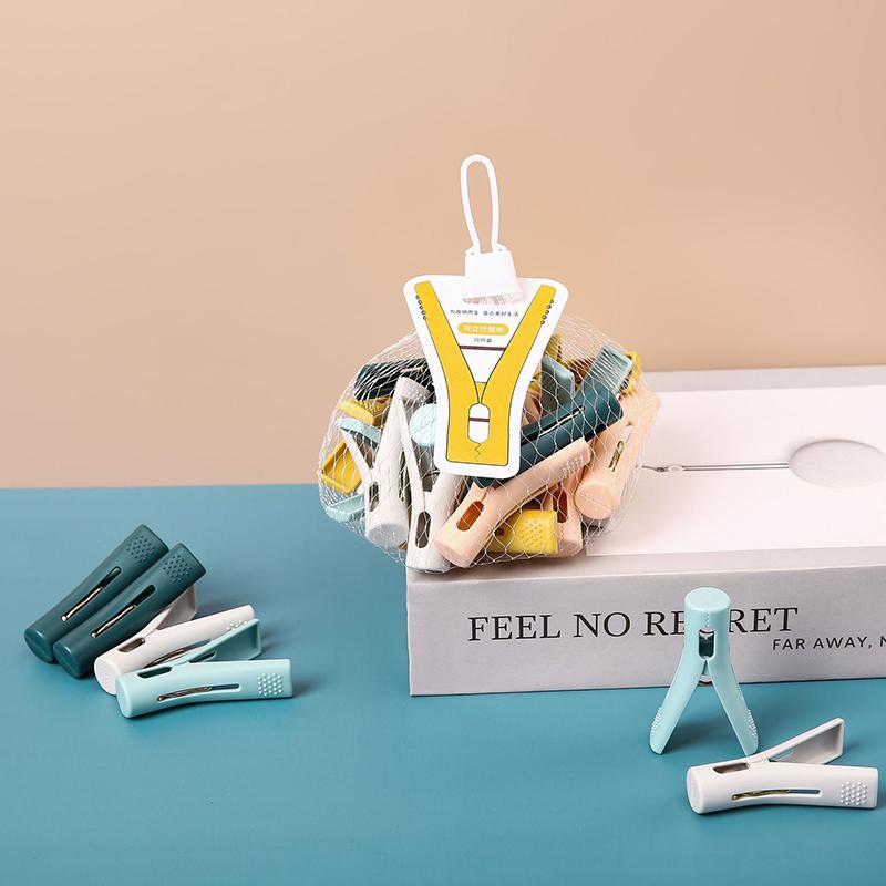 10/20Pcs Wäscheklammern Haushalts Clip Kleidung Unterwäsche Clip Kleiderbügel Winddicht Feste Wäscheklammer Trocknen Clip Multifunktionale Neue