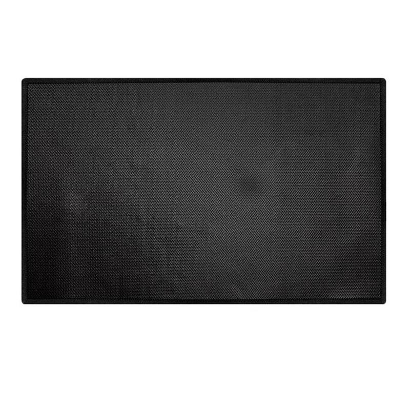 ABWR-Fire Resistant Grill Mat BBQ Grill Mat Folding Oil-Proof Grill Floor Pads Fireproof Floor Mat Fire Pit Mat For Deck