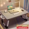 Foldable Laptop Bedside Table - Adjustable Study Desk for Bedroom or Bay Window
