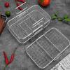 Air Fryer Rack Air Fryer Oven Grill Steamer Stainless Steel 3 Layers Mesh Grill Basket Multifunctional Air Fryer Accessories