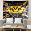 Borussia dortmund Tapestry Accessories Playroom Tapestry, for Bedroom,Livingroom, dormitory Room Wall Decor Fan Birthday Gifts