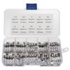 100Pcs Fast-blow Glass Tube Fuse 5 * 20MM Fast Acting Glass Fuse Amp 0.2A-20A Glass Fuse Assortment Pack with Storage Box