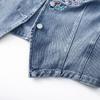 Embroidered Thin Denim Vest Jacket for Women's Summer Versatile Women's Vest Sleeveless Jacket for Spring Jeans