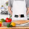1pc Adjustable Bib Apron Waterproof & Oilproof, Suitable For Home Kitchen Cooking, Chef, Outdoor BBQ And Painting, Kitchen