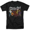 Scooby-Doo! - Gang - Unisex Kurzarm-T-Shirt für Erwachsene - Schwarz