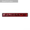 Car Quattro Front Grille Four-Wheel Drive Logo Styling for Audi A4 A4L 2020 2021 2022 2023 Rear Fender Stickers Auto Accessories