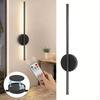 Batteriebetriebene Wandleuchte Kabellose LED-Leuchte 5V mit Fernbedienung USB-wiederaufladbare Wandleuchten für Schlafzimmer Wohnzimmer