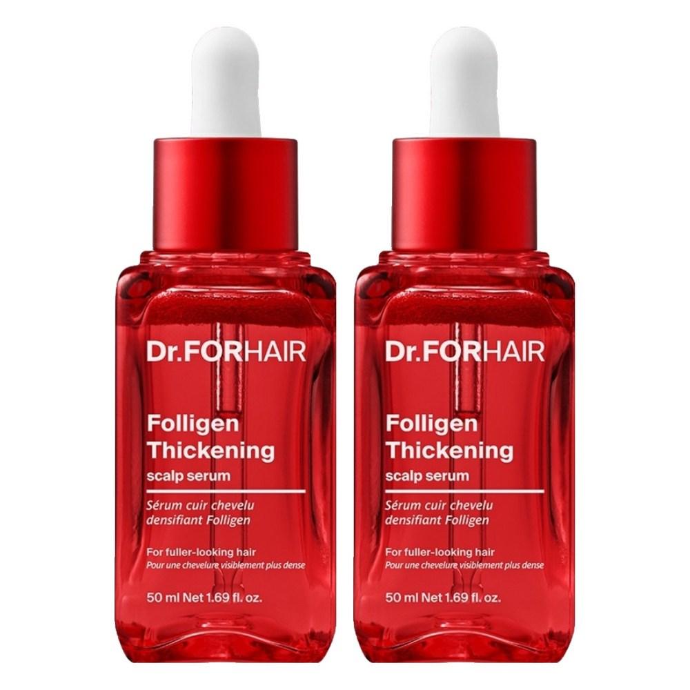 Dr. For Hair Crown Hair Loss Ampoule Polygen Thickening Scalp Serum 50ml 2 pcs