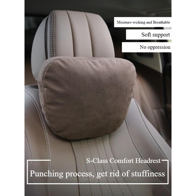 S-Class Car Headrests Neck Protection Pillows Waist Support for Enhanced Comfort Seat Accessories