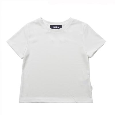 Aimeolkeu Functional Crop T-Shirt (White)