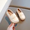 Summer spring and autumn jk single shoes British style baby black children's small leather shoes girls' shoes loafers 2025 new