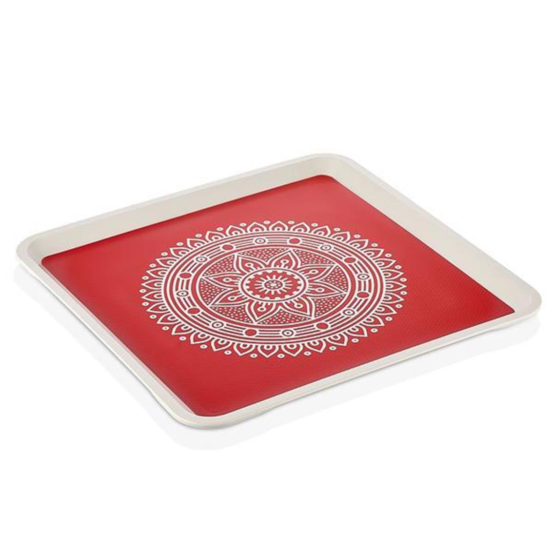 

Піднос Zucci Home Alaçati Red 32,5x32,5 см 32.5x32.5 cm