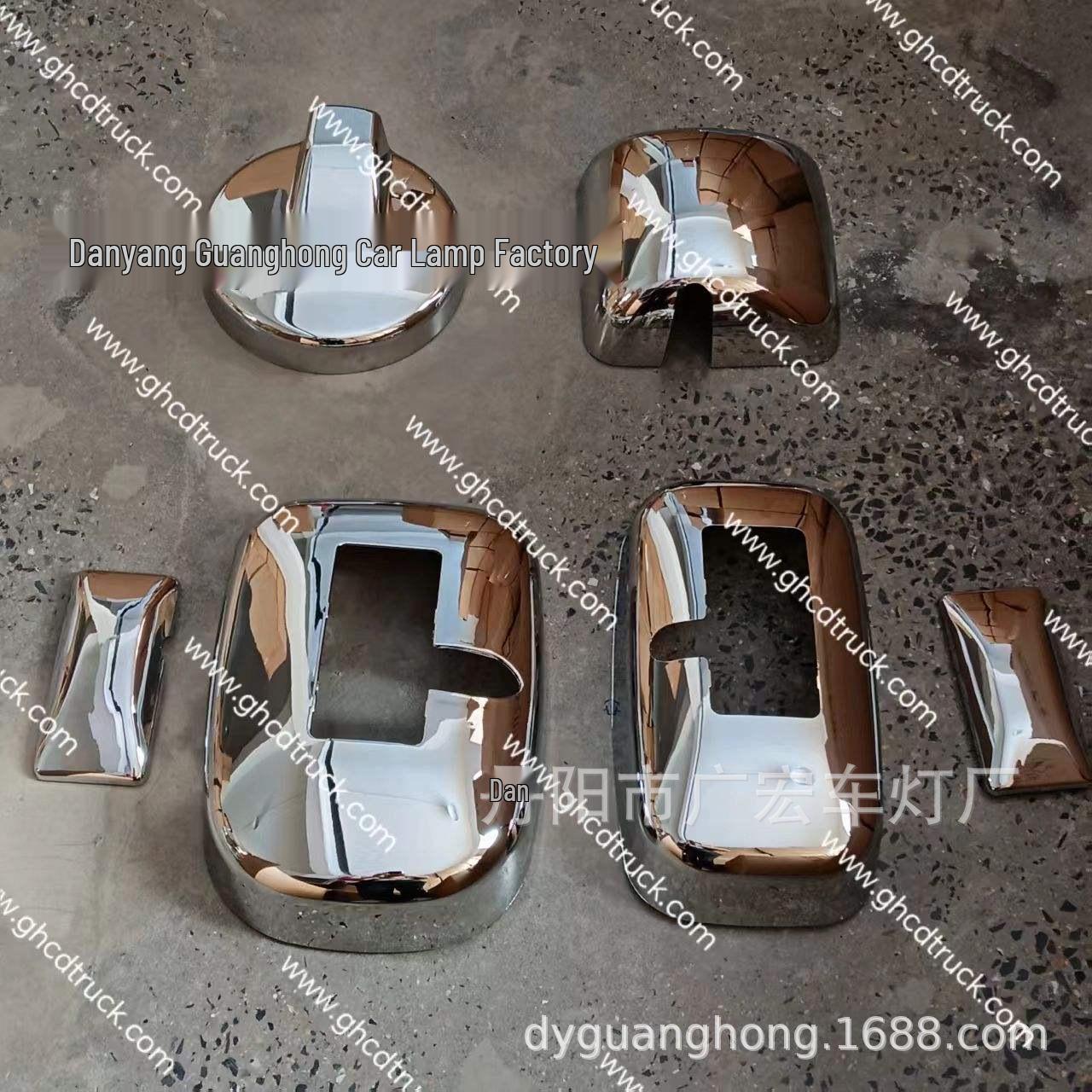 Chrome Mirror Shell Replacement for HINO, NISSAN, ISUZU, MITSUBISHI 35x20x10