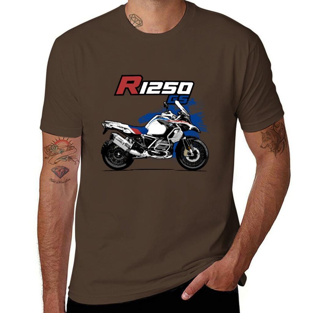 R 1250 GS Adventure T-Shirt Sports Fans Quick Drying Funnys for a Boy Men Clothes