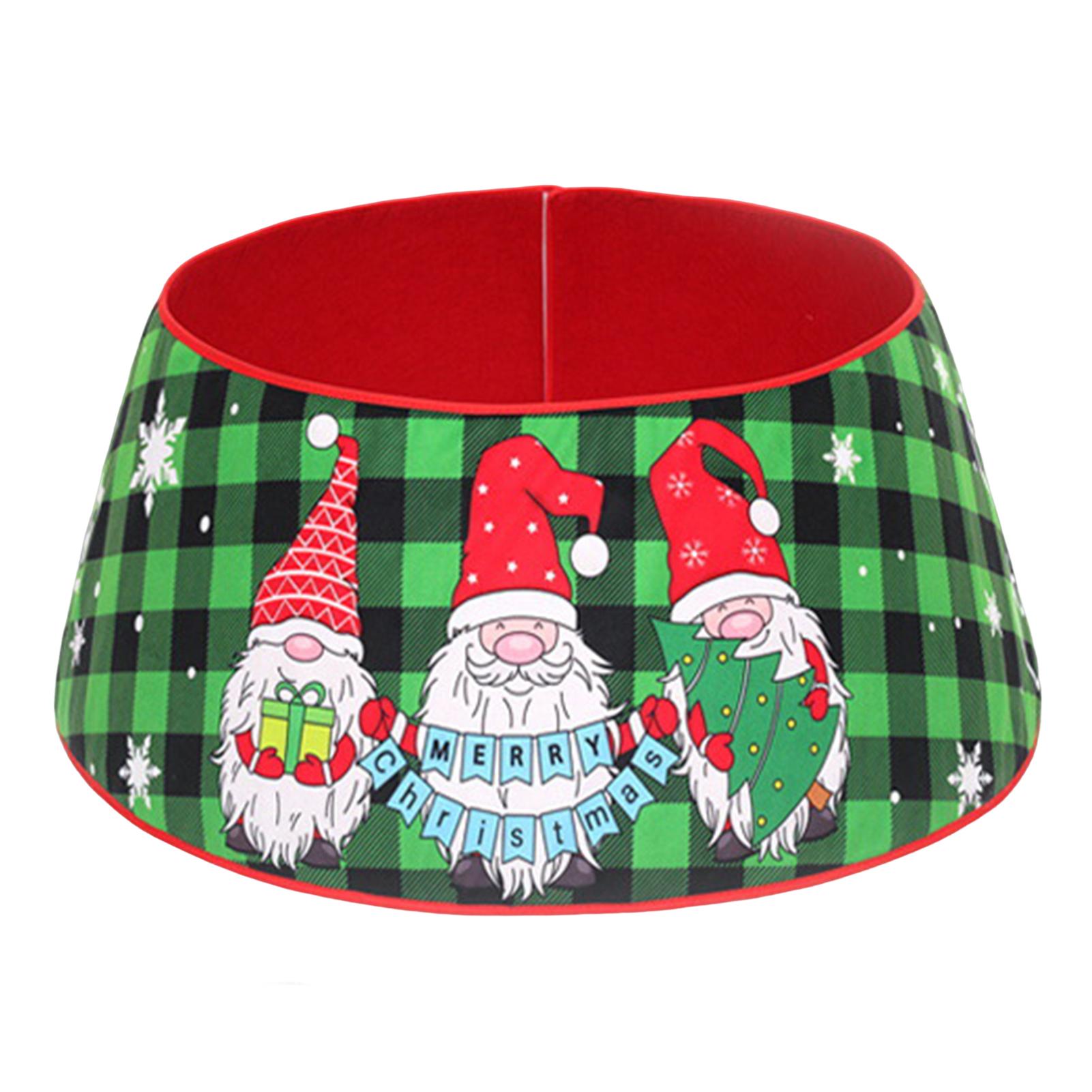 Decorative Tree Collar Waterproof Holiday Tree Stand Skirt For Holiday Festival Decor S