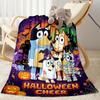 Halloween Costume Parade Personalized Name Blanket Multi-purpose Personalized Blanket Soft & Cozy Perfect for Seaside Office Bed Living Room