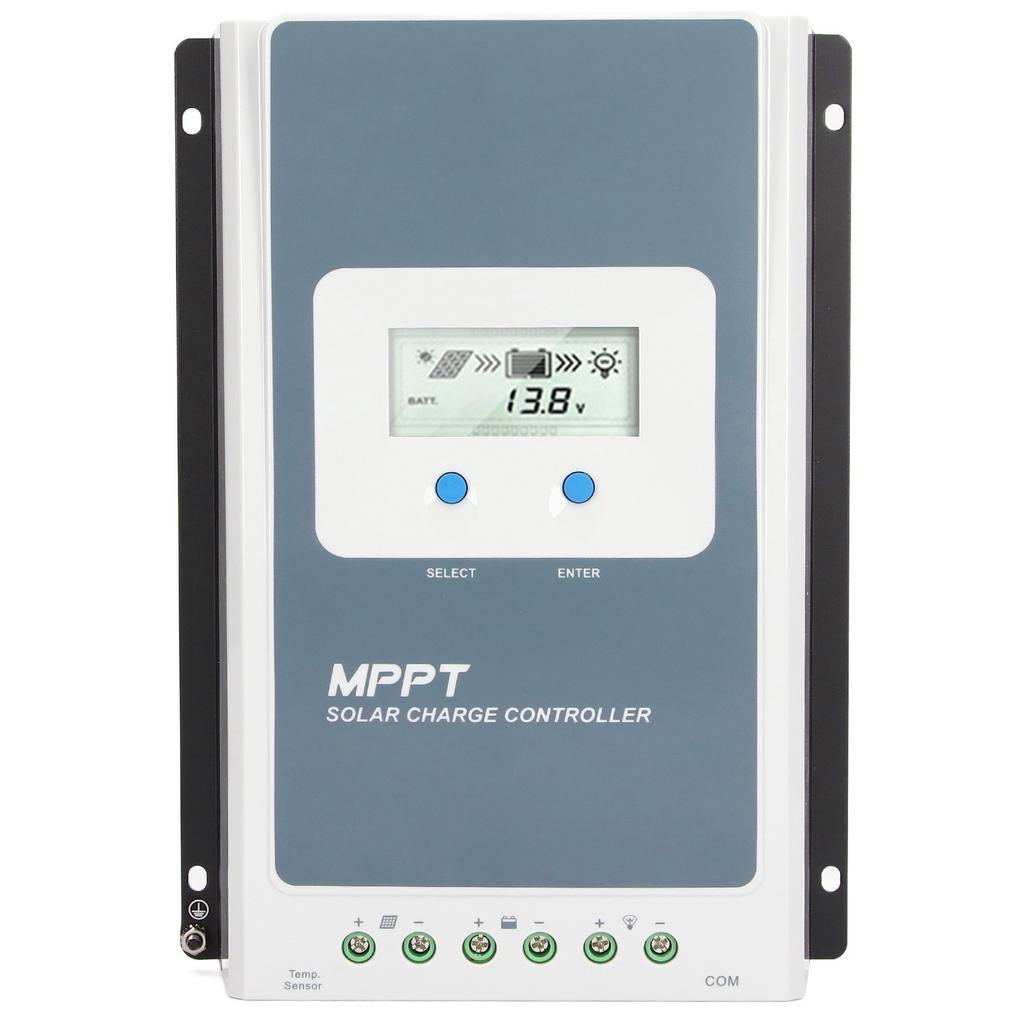Solar Charge Controller MT50 Remote Control Header MPPT 40A 12V 24V with Temperature Probe