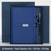 A5 Magnetic Buckle Notebook Set - Custom Logo for Business, Office, and Campus Meetings.