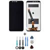 LCD Screen - Honor - 9 Lite LLD-L31 - Black - 5.5 Inches - Replacement
