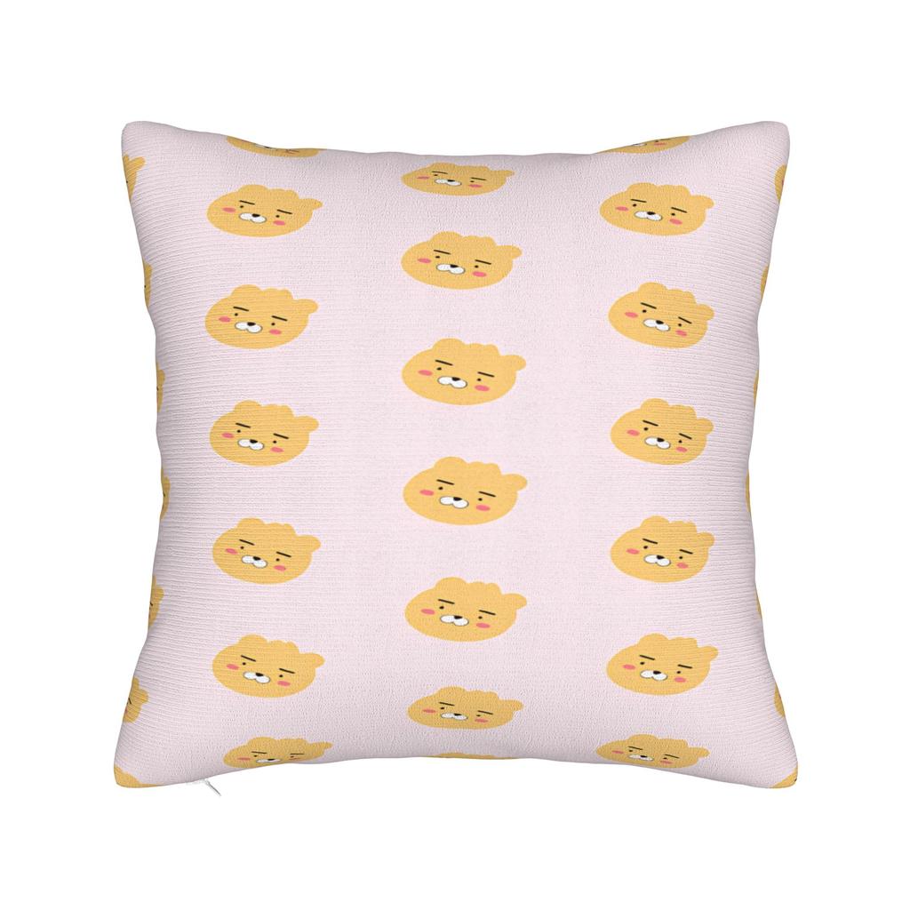 K-Kakaos F-Friends Choonsiks Pillowcases  Novelty Pillow Case For Sofa Car Home Decor Soft Pillow Cover
