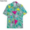 Camisa Havaiana Pop Art Fita Cassete Skate Fone de Ouvido, Festa Vintage Anos 90 Camisa de Botão Verão Unissex