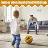 Low Decibel Silent Bouncing Basketball 21cm/24cm Elastic Practice Ball  Kids Gift