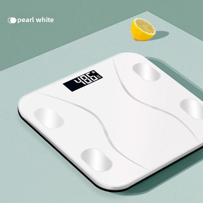 

Bluetooth Весы для измерения жировой массы тела для женщин - Точные бытовые электронные весы Bluetooth Battery Model - Small Waist белый