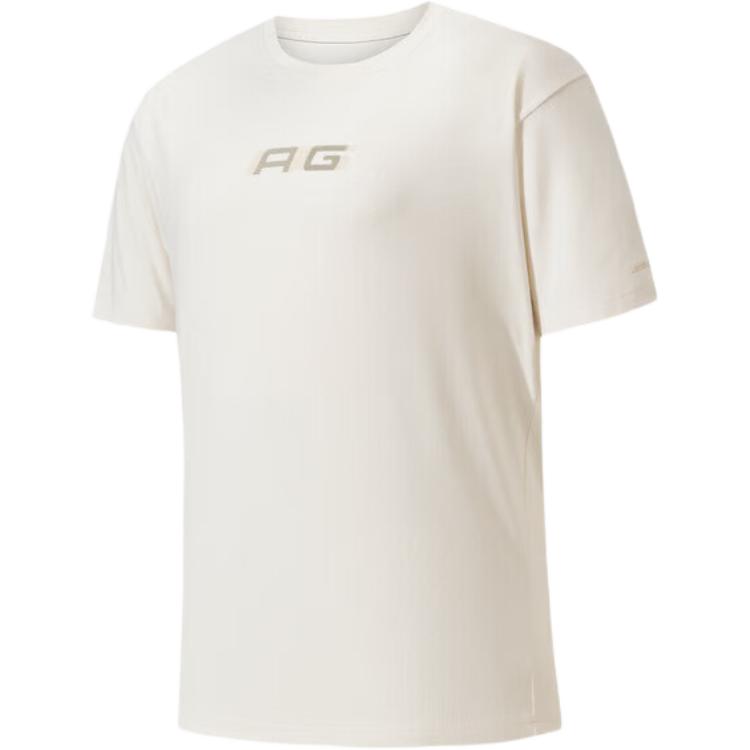 

Anta Champion Outdoor Travel Series Round Neck Letter Quick-Dry Casual Fashion Short Sleeve T-Shirt Men Tops 152620120-1 3XL
