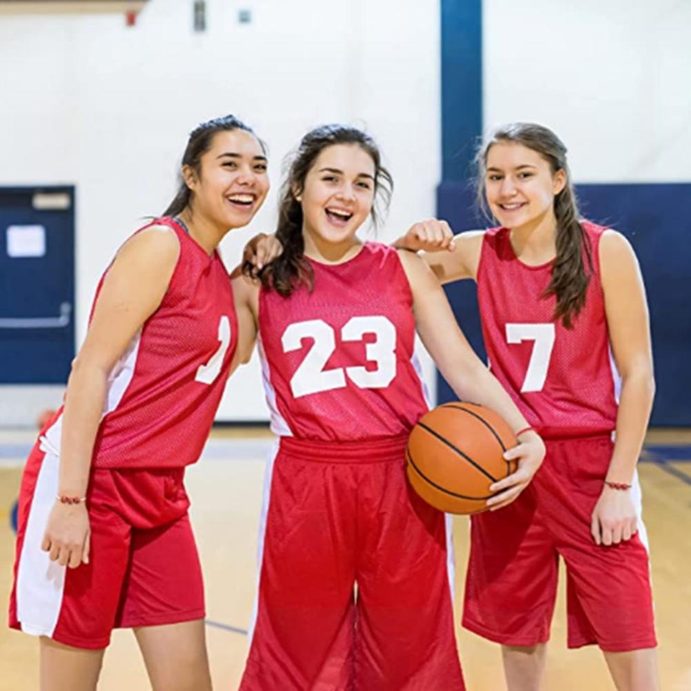 12Pcs Sports Ball Bracelet Baseball Tennis Basketball Rugby Beads Bracelets Adjustable Wax Cord Inspirational Sports