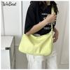 New Summer Minimalist Fashion Shoulder Bag Lightweight Large Capacity Commuter Crossbody Tote