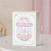 Brick Also Galaxy Paradise Dream Trojan Horse Rotating Music Box Granular Building Block Assembly Benefit Desktop Ornament Gift