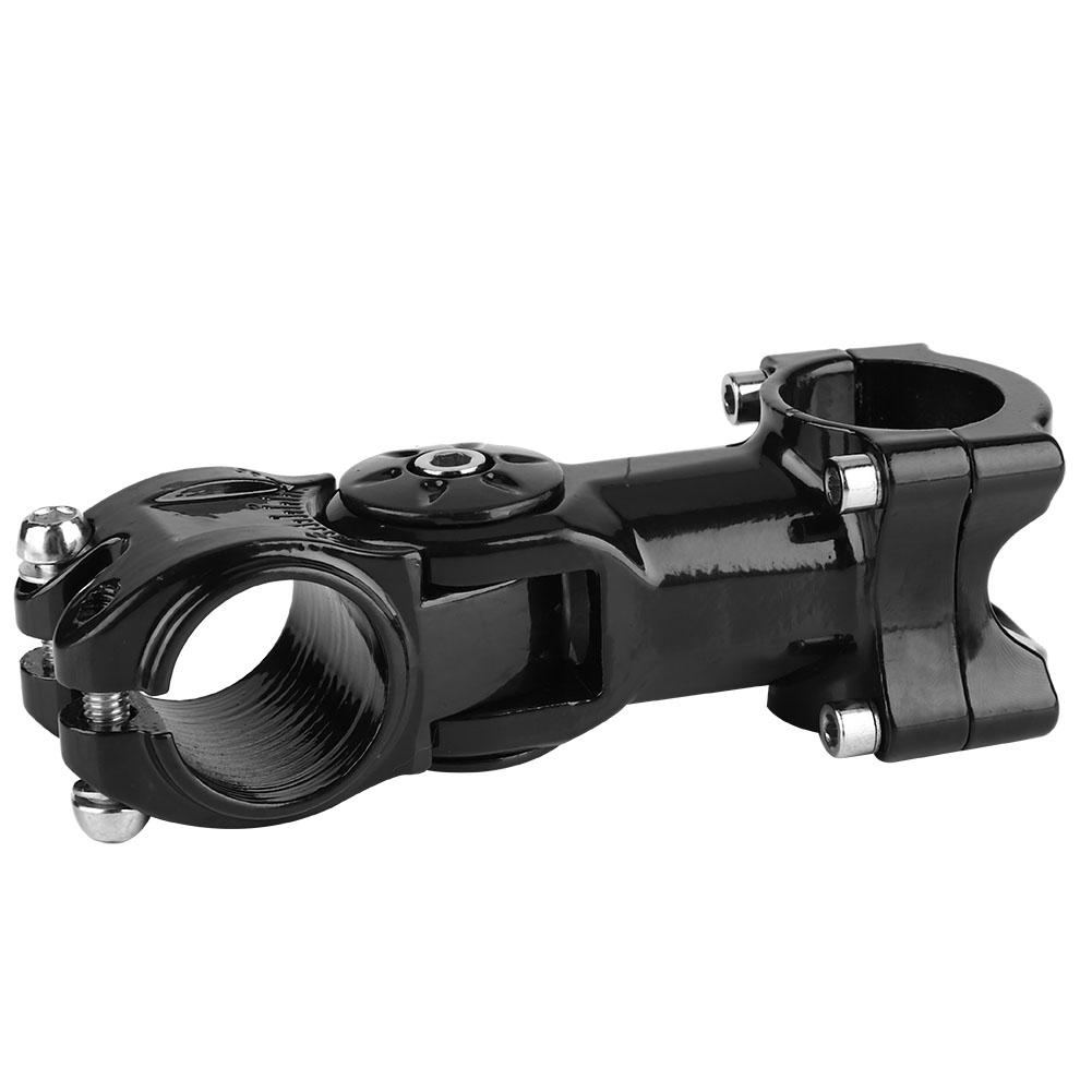 Bike Stem, Angle Aluminum Alloy Handlebar Extender Stem for 31.8mm Handlebars 28.6mm Fork for Mountain Biking Commuting Leisure Rides